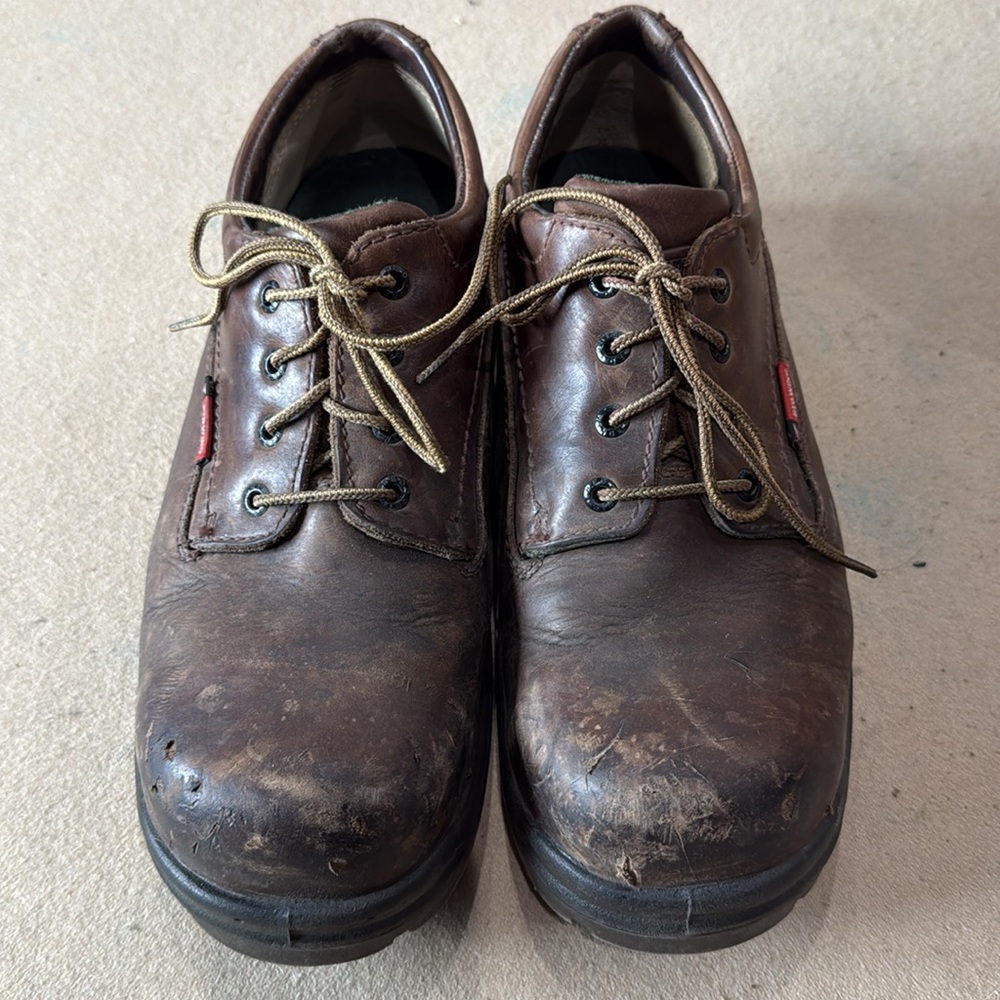 Red Wing Shoes Brown Leather Oxfords with Durable Soles - Picture 2 of 6